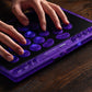 8BitDo Arcade Controller - Transparent Purple Signature Edition