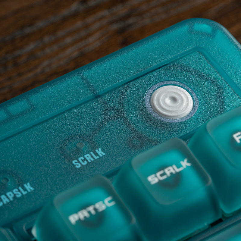 8BitDo Retro 87 Keyboard - Clear Blue (Ships on Aug 14. 2026)