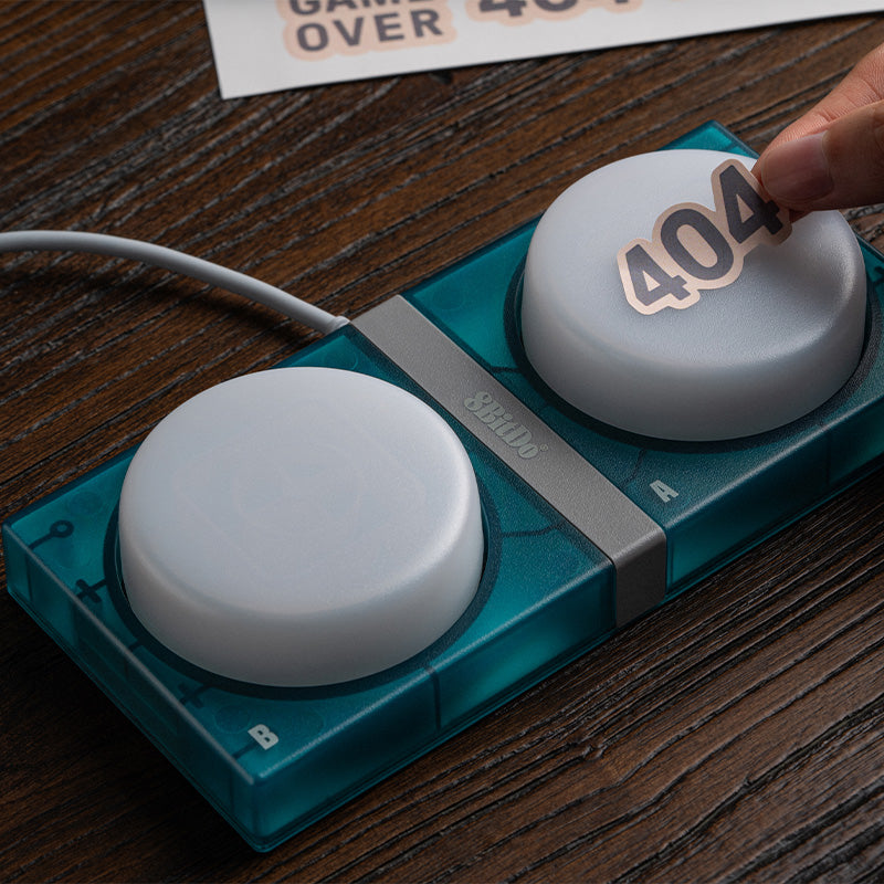 8BitDo Retro 87 Keyboard - Clear Blue (Ships on Aug 14. 2026)