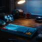 8BitDo Retro 87 Keyboard - Clear Blue (Ships on Aug 14. 2026)